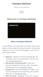Mobile Screenshot of hompes-method.com